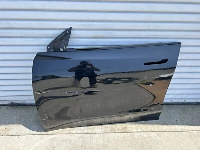2020-2023 TESLA MODEL Y FRONT PASSENGER SIDE DOOR RIGHT BLACK - Image 1 of 4
