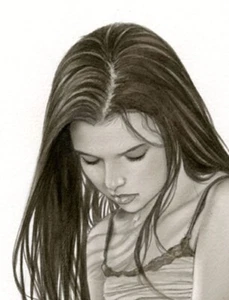 8,5X11" BRÜNETTES PINUP GIRL DW#588 FANTASY-KUNSTDRUCK von Alex Miranda - Bild 1 von 3