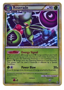 Roserade 23/95 Rare Non Holo HS Unleashed NM With eBay Shipping - Picture 1 of 3