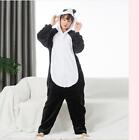 Adult Costume Fancy Panda Cosplay Onsie10 Child Unisex Hooded Animal Pajamas