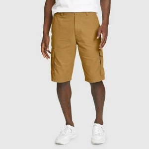 Eddie Bauer Men's Timberline 2.0 Ripstop Cargo Shorts Size 32, Color: Bronze - Picture 1 of 3