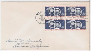 TurtlesTradingPost - St Lawrence Seaway - 1959 FDC #1131 Block of 4 - Picture 1 of 1