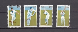 India 1996 Cricket Sports CK Nayudu Vinoo Mankad Vijay Merchant stamp set MNH - Picture 1 of 2
