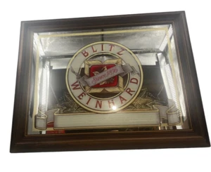 Vintage Blitz Weinhard Beer Bar Mirror - Portland Oregon Brewery Since 1856 Pub - Picture 1 of 16