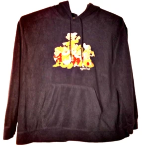 Felpa con cappuccio Disney Donna "i sette nani" 3X blu ricamata usata - Foto 1 di 5