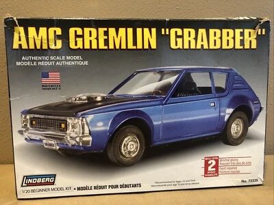 AMC Gremlin “Grabber” Plastic Beginner Model Kit # 72335. Open Box Complete USA - Image 1 of 4