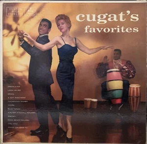 Xavier Cugat & His Orchestra – Cugat's Favorites 1955 LP Vinyl Mercury MG20065* - Imagen 1 de 2