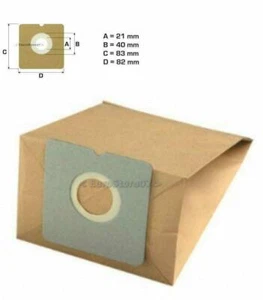 8 SACCHETTI ASPIRAPOLVERE COMPATIBILI IMETEC SMICROBO ION77 ARIETE SMART IM 11 - Foto 1 di 1