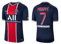 Trikot Nike Paris Saint-Germain 2019-2020 4th Mbappe 7 Black Jordan X  Fourth PSG | eBay