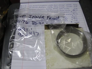NOS Jeep CJ Bearing Race Inner Front 1974/76 Jeep 80/90 Series P/N 925447 - Picture 1 of 1