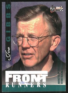 1996 Autographed Racing Front Runners #25 J.Gibbs B.Labonte's Car