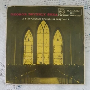 Billy Graham Crusade in Song VOL 1 George Beverly Shea RCA 45 vinyl record - Picture 1 of 4