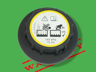 2009-2011 jaguar xf x250 4.2l engine motor water coolant tank cover lid plug oem - Image 1 of 4