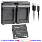 Kastar Battery Dual USB Charger for RICOH DB-70 & CX1 CX2 Caplio R6 Caplio R7
