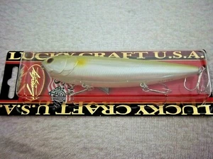 LUCKY CRAFT SAMMY 128 Floating 5" & 1 oz Lure in Pearl Ayu Color Walk The Dog - Picture 1 of 4