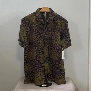 Camisa de hombre Hurley con estampado tropical - mediana - Imagen 1 de 3