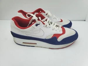 Nike Mens Air Max 1 USA Cj9927 100 Red White Blue Size 13 - Picture 1 of 10