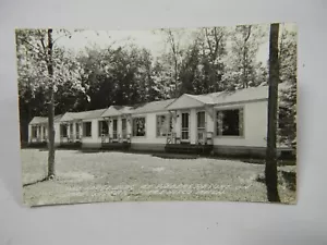 RPPC Weber's Resort Lake Gogebic  Marenisco Mi. Lodge Building Postcard P47 - Picture 1 of 4