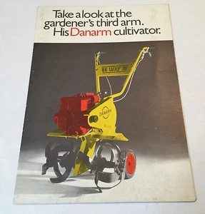 DANARM Cultivator Original 1960s/70s Vintage Sales Brochure/Poster - Picture 1 of 3