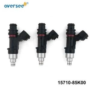 3pcs 15710-85K00 8-hole Fuel Injector for Suzuki DF40A DF50A DF60A Outboard - Picture 1 of 6