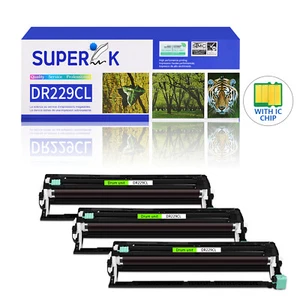 3 DR229CL Drum Unit for Brother HL-5440d HL-5450dn HL-5470dw HL-6180dw - Photo 1/24
