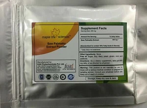 Saw Palmetto Extract 50% fatty acid and sterols For Hair Loss Prostate Health - Picture 1 of 2