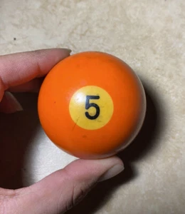 Super Aramith Pro Pool Ball 2.25" Billiard #5 Ball 5.6 oz Ball Vintage - Picture 1 of 4