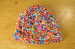 Nordstrom Beanie Hat Cap Womens One Size Crochet Knit Outdoors Winter Ladies - Picture 1 of 10