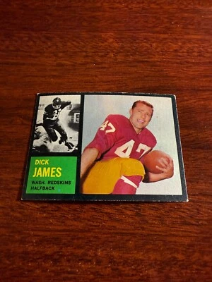 1962 Topps #165 Dick James. VG - Image 1 of 2