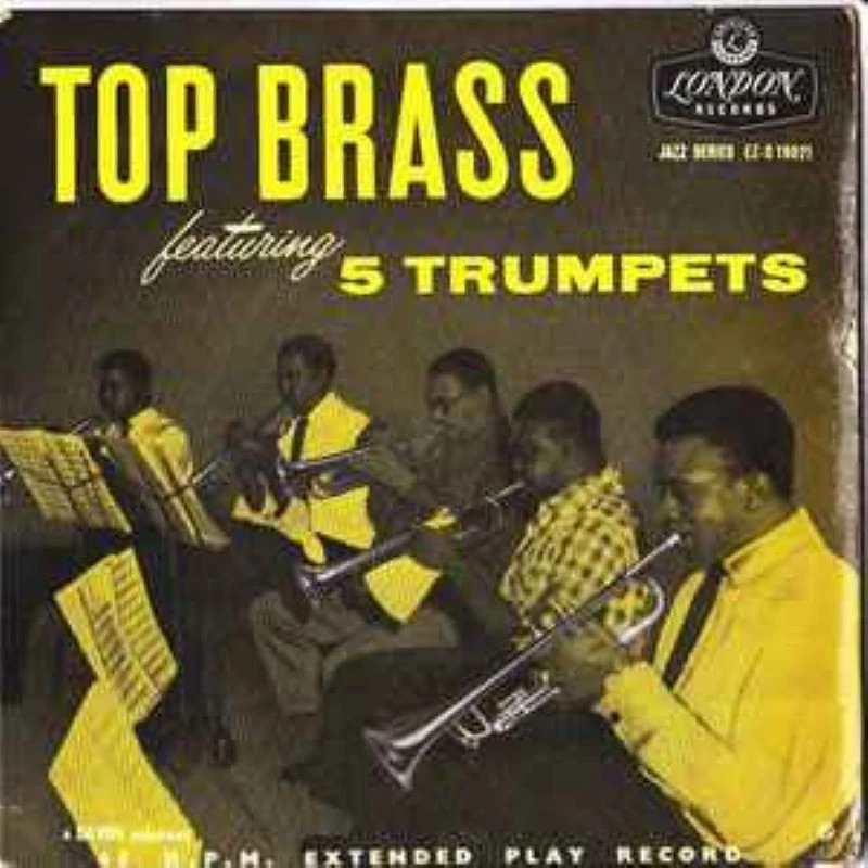 Top Brass featuring 5 Trumpets EP 4 track 7" Free P & P - Image 1 of 1