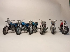 Polistil 6X Moto Benelli Suzuki Kawasaki Norton Ducati Yamaha Sc. 1/24 Obsoleti - Bild 1 von 24