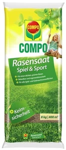 8 COMPO Rasensaat Spiel und Sport, 8 kg für 400 qm - Bild 1 von 2