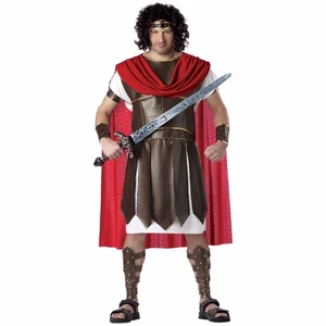 Hercules Roman Warrior Gladiator Deluxe Men Costume Plus - Picture 1 of 1