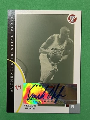 2005-06 Topps Pristine Emeka Okafor Printing Plate Auto 1/1 RARE SSP!! - Image 1 of 4