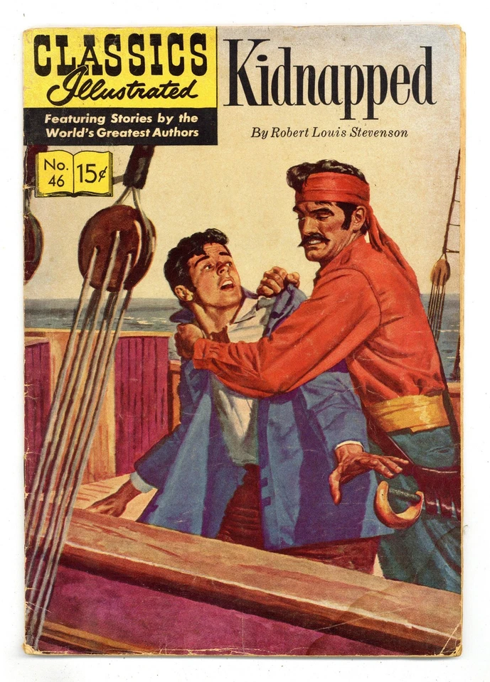 Classics Illustrated 046 Kidnapped #8 GD 2.0 1948 Low Grade - Image 1 of 1