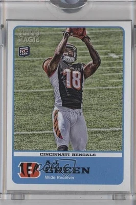 2011 Topps Magic Topps Vault 1/1 AJ Green (Blue) Rookie RC 2u6 - Image 1 of 3