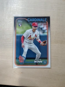 2024 Topps Series 2 - Companion Cards Masyn Winn #COTB2-21 (RC) - Picture 1 of 2