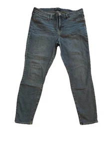 Gap Jeans Size 12/31 Womens Favorite Jegging Mid Rise Stretch Blue Denim - Picture 1 of 6