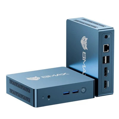 Mini PC B2 Power, Intel 5205U (Upgraded N4000) 8GB DDR4 256GB M.2 NVMe SSD,HD... - Image 1 of 4