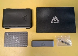 MURADIN taktische faltbare Herren-Geldbörse Metall RFID-Schutz Aluminiumgitter EDC - Bild 1 von 3