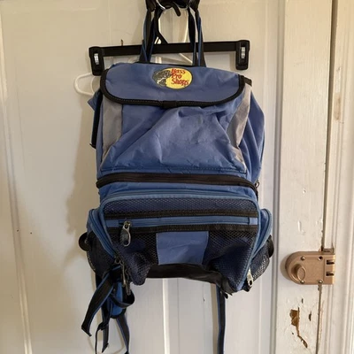 Mochila Bass Pro Shop Extreme Qualifier System 360 azul bolsa de camping de pesca Foto 1 de 4