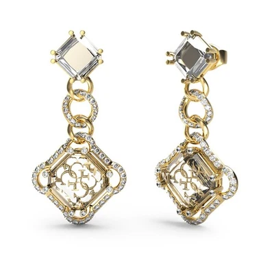 GUESS Schmuck Damen-Ohrringe Ohrhänger Magnifica Goldfarben JUBE04479JWYGT-U - Bild 1 von 2