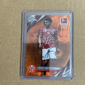 Topps Bundesliga 2024-2025 Nadiem Amiri 1. FSV Mainz 05 Orange Wave 14/25 - Bild 1 von 2