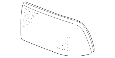 Genuine GM Lens & Housing 16516934 - Image 1 of 2