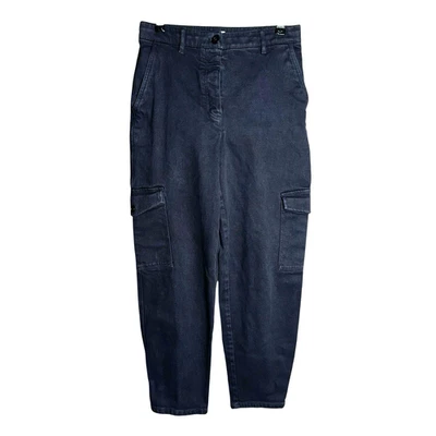 Pantalón cargo moderno negro Wilfred Free para mujer talla 8 | holgado retro utilitario grunge Foto 1 de 4