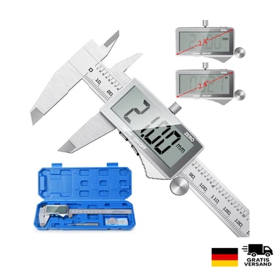 Digitale Schieblehre | Präzise 0,03 mm | Edelstahl robust - Bild 1 von 4