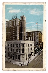 Estampilla de 2¢ postal vintage de Hotel Seneca Rochester NY 1919 - Imagen 1 de 2