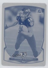 2014 Bowman Chrome Printing Plate Cyan 1/1 Torrey Smith #96 nd3