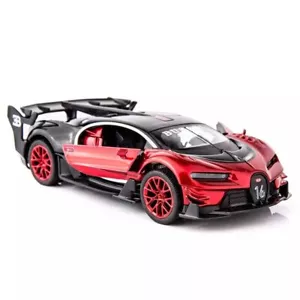 Bugatti Vision GT Supercar 1/32 Zinc Alloy Die Casting Pull Back Car Model Gifts - Picture 1 of 7