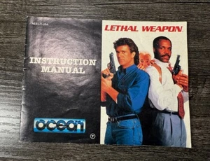 Lethal Weapon Nintendo NES Manual de instrucciones Solo folleto - Imagen 1 de 3